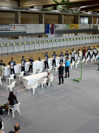 Pogled na strelsko linijo – 2 dni (600 strelcev)