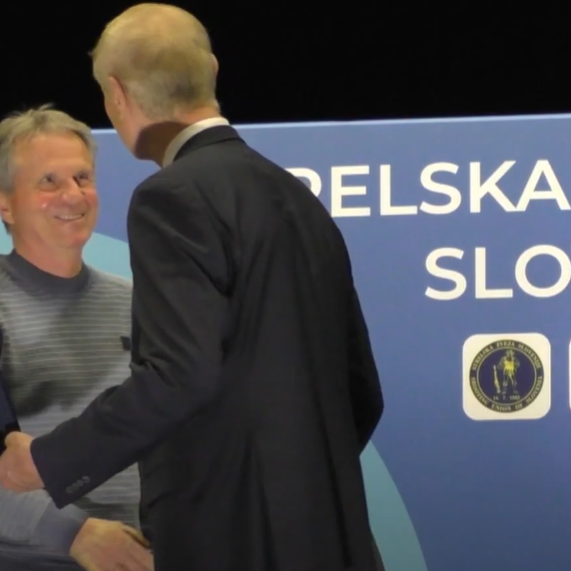 Milan Rus prejel srebrno plaketo SZS