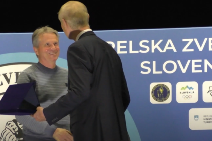 Milan Rus prejel srebrno plaketo SZS